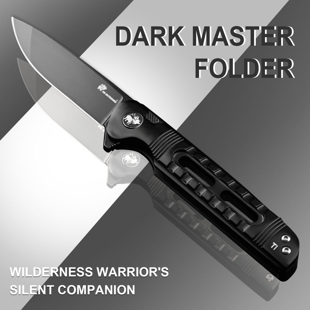 
                  
                    Pocket Knife HX OUTDOORS DARK MASTER 3.15" D2 Titanium alloy Plunge Lock Tactical Folding Knife Camping, Hunting, And Outdoors ZD-112A from HX OUTDOORS
                  
                