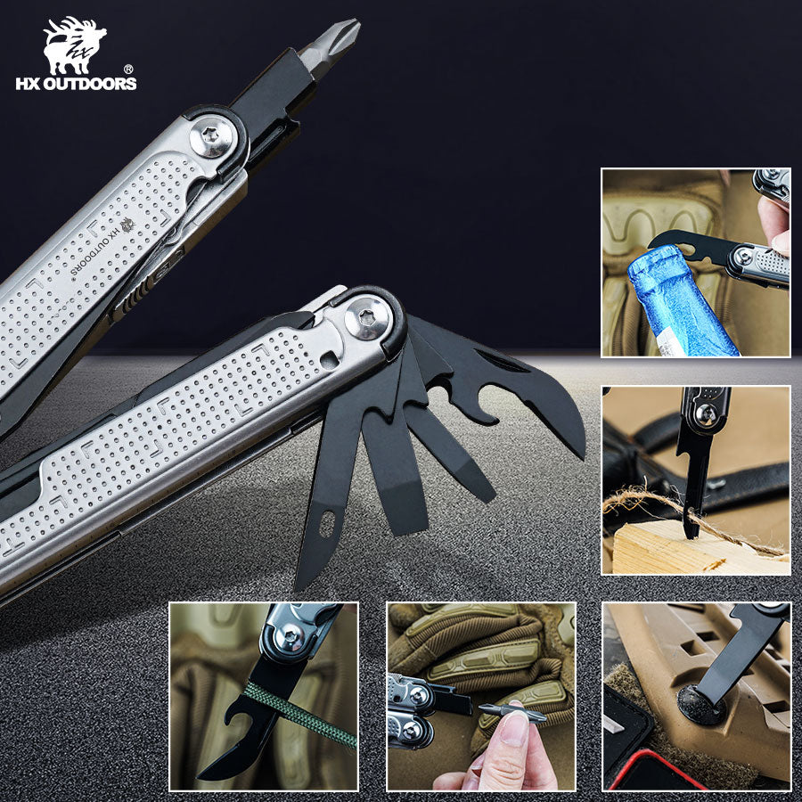 
                  
                    Multi-tool HX OUTDOORS EAGLITE 2.95" Multi-tool Pliers GQ-25 | Durable 2Cr13 & 3Cr13 Steel Construction for Precision and Versatility from HX OUTDOORS
                  
                