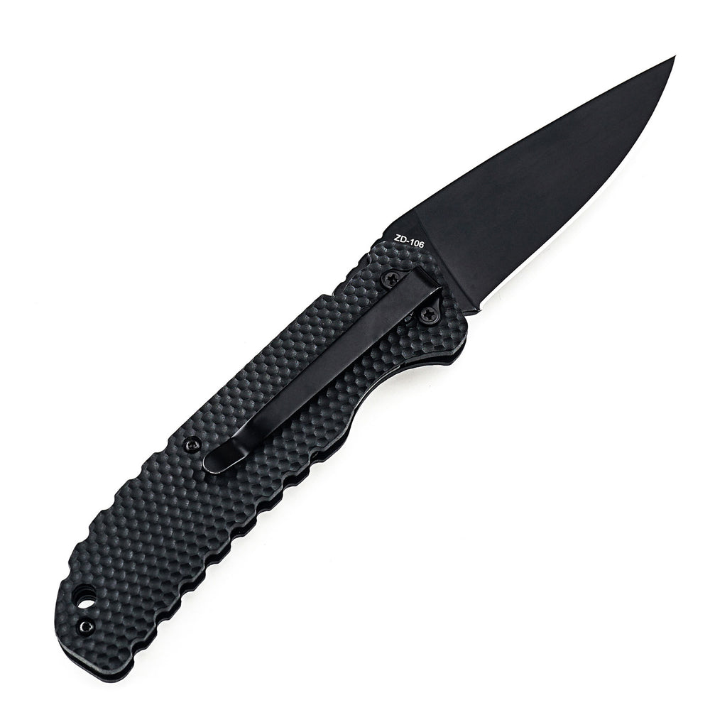 
                  
                    Pocket Knife HX OUTDOORS 3.35" 3CR Black Nylon Anti-Slip Handle SHADOWEER SLIP JOINT Folding Pocket Knife With Slip Survival And EDC ZD-106 from HX OUTDOORS
                  
                