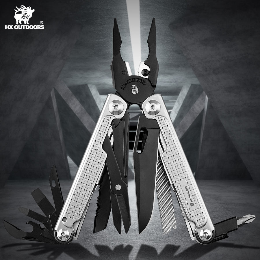 
                  
                    Multi-tool HX OUTDOORS EAGLITE 2.95" Multi-tool Pliers GQ-25 | Durable 2Cr13 & 3Cr13 Steel Construction for Precision and Versatility from HX OUTDOORS
                  
                