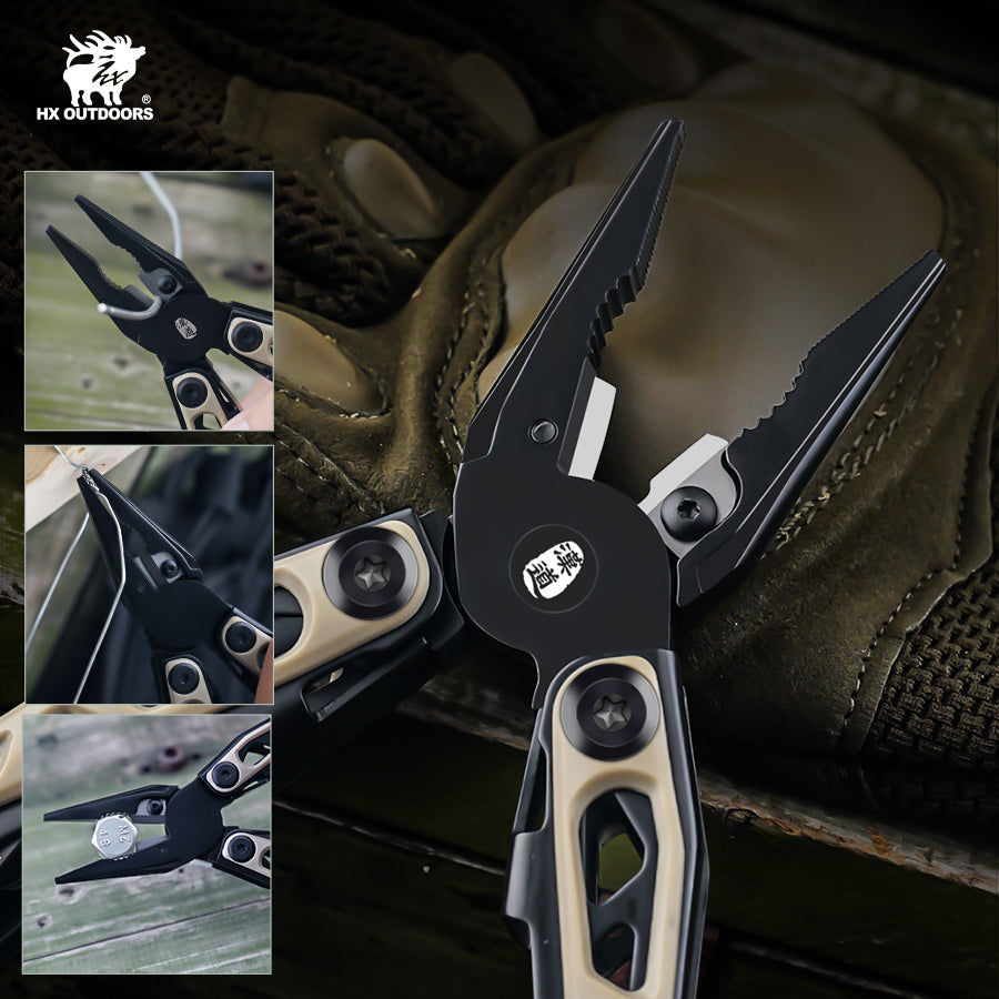 
                  
                    Multi-tool PALADINX Multi-tool Pliers by HX OUTDOORS | Versatile 2Cr13 Alloy Pliers for DIY & Outdoor Tasks from HX OUTDOORS
                  
                