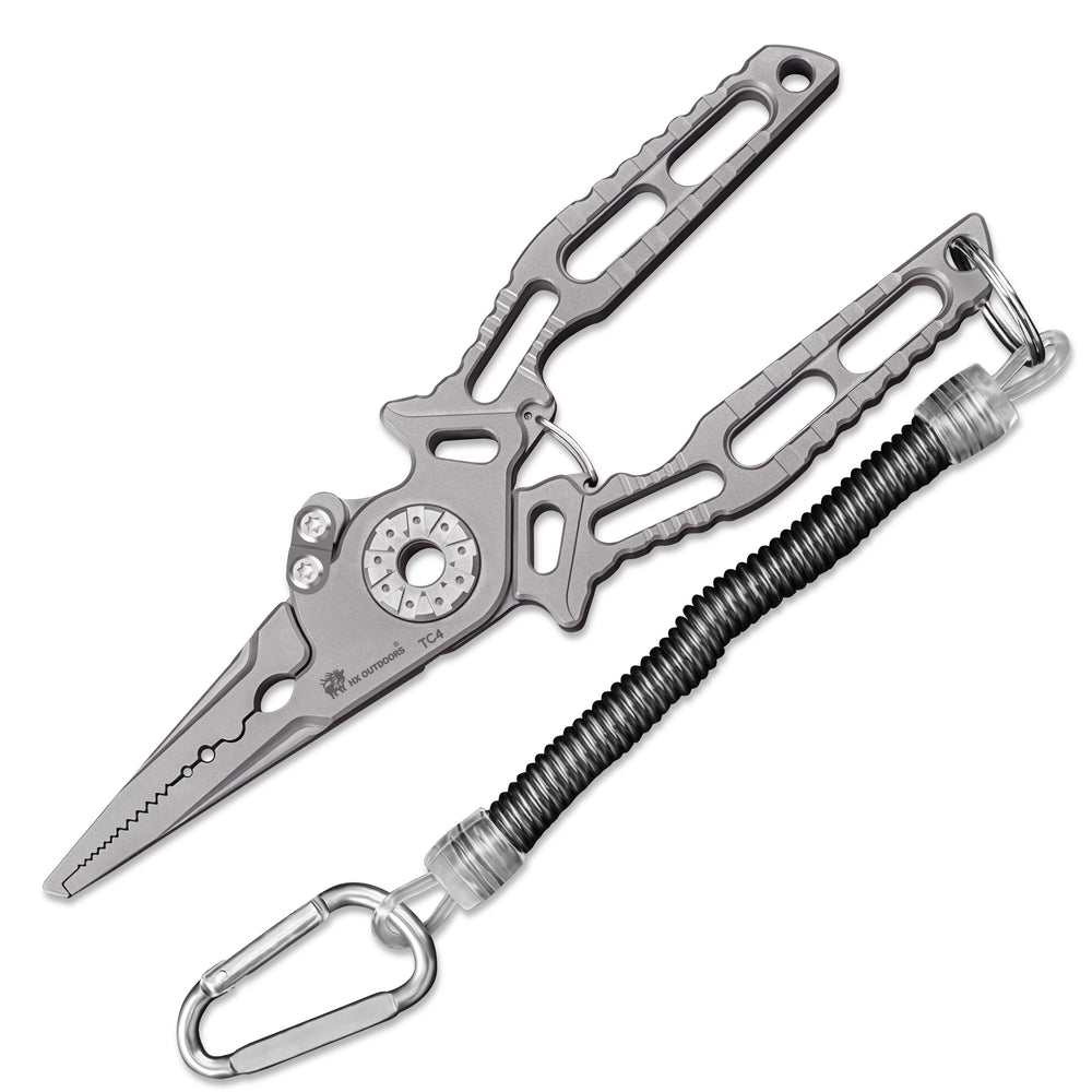 
                  
                    Plier HX OUTDOORS RIVERBONE 2.2" Titanium Alloy Multi-tool Pliers GQ-23A from HX OUTDOORS
                  
                