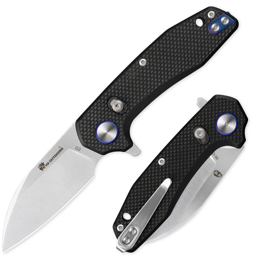 GIANTBIRD | CROSSBAR LOCK | D2 | BLACK G10 | ZD-099S